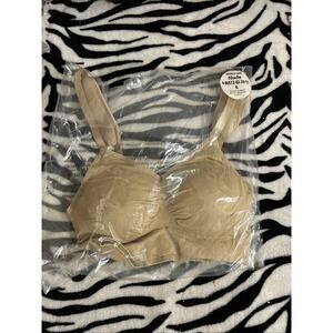 Dream By Genie Nude Small New Removable Pads Stretch